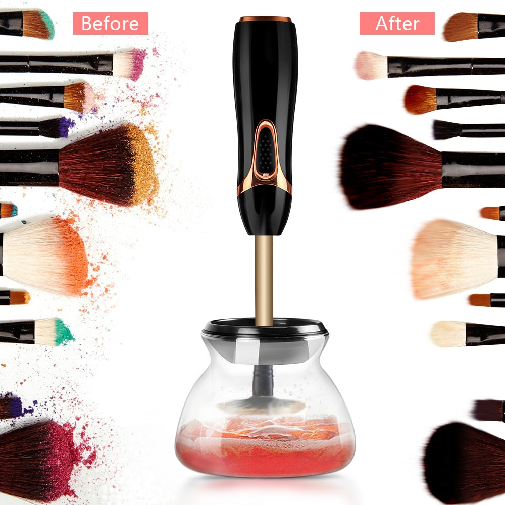 Makeup Brush automatic cleaner and dryer - moist beauty