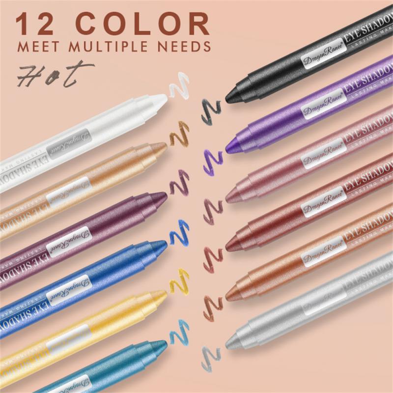 Colors Eyeshadow Pencil Set, 12 pcs - moist beauty