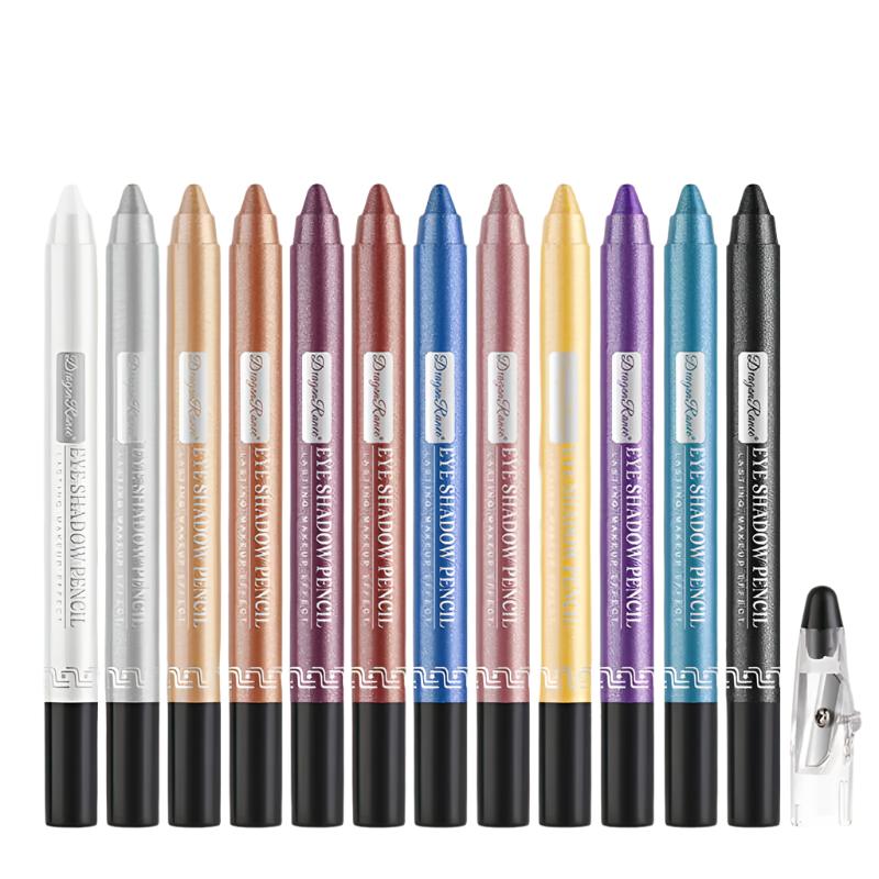 Colors Eyeshadow Pencil Set, 12 pcs - moist beauty