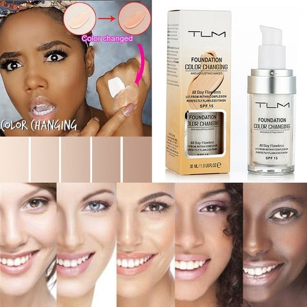 TLM Color Changing Foundation - moist beauty