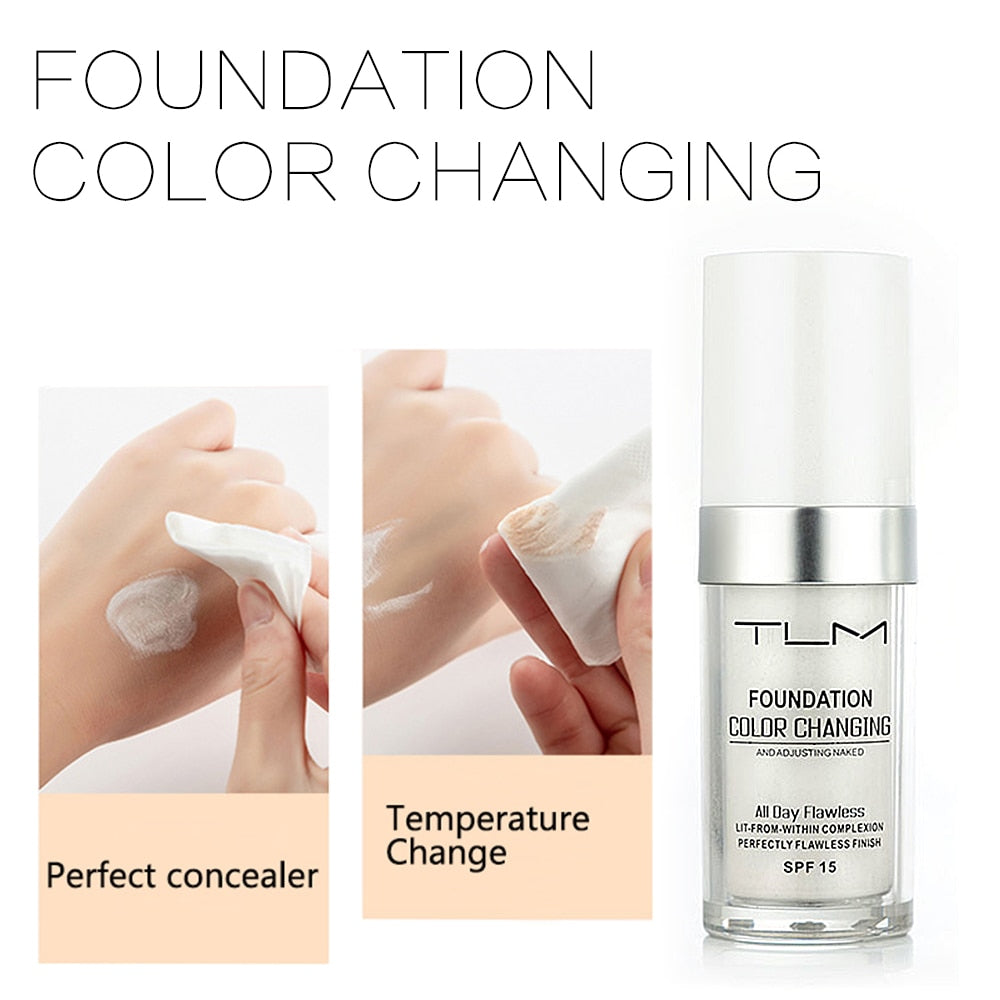 TLM Color Changing Foundation - moist beauty