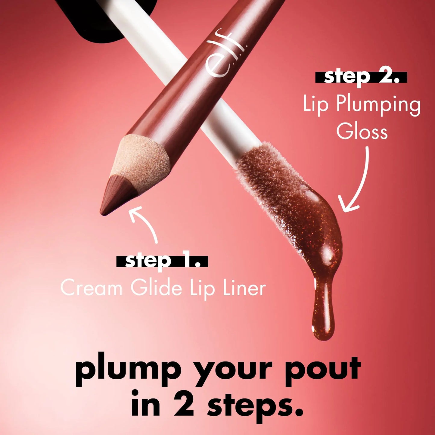 e.l.f. Lip Plumping Gloss - moist beauty