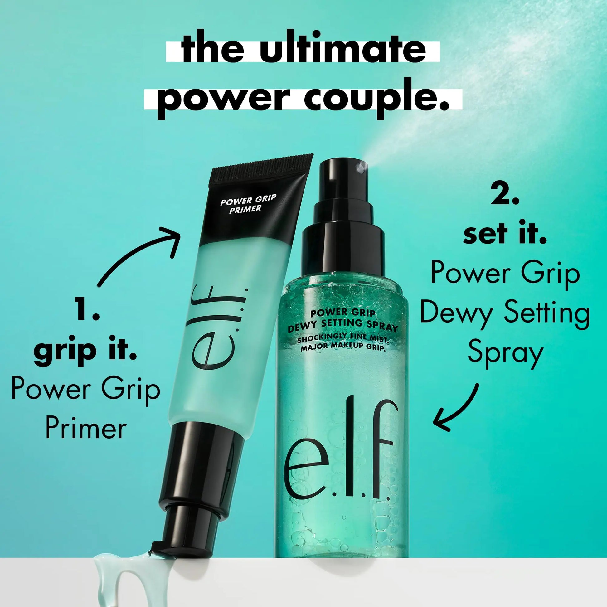 e.l.f. Power Grip Dewy Setting Spray - moist beauty