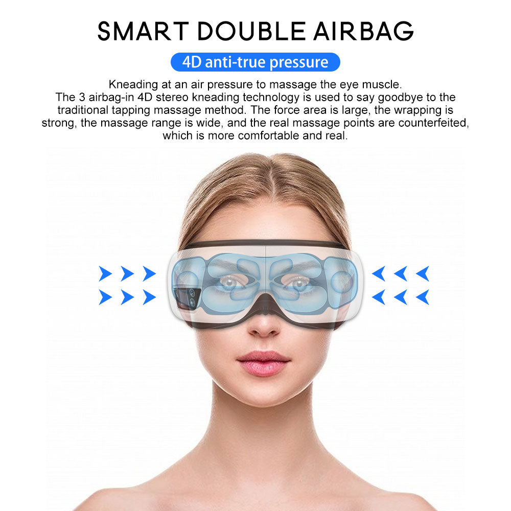 Eye Massager 6D Smart Airbag - moist beauty