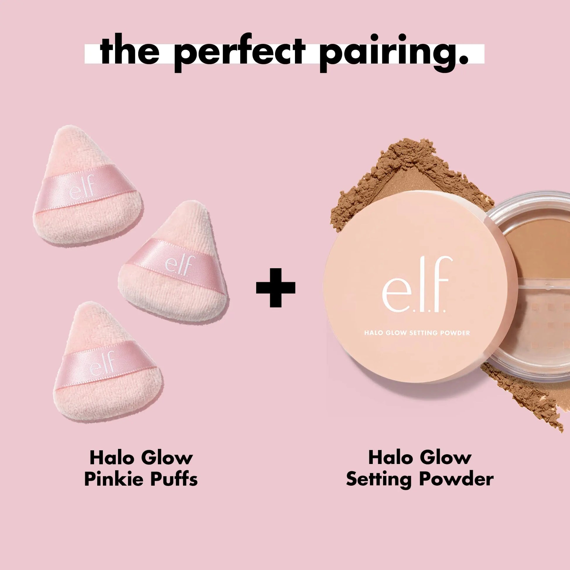 e.l.f. Halo Glow Pinkie Puffs - moist beauty