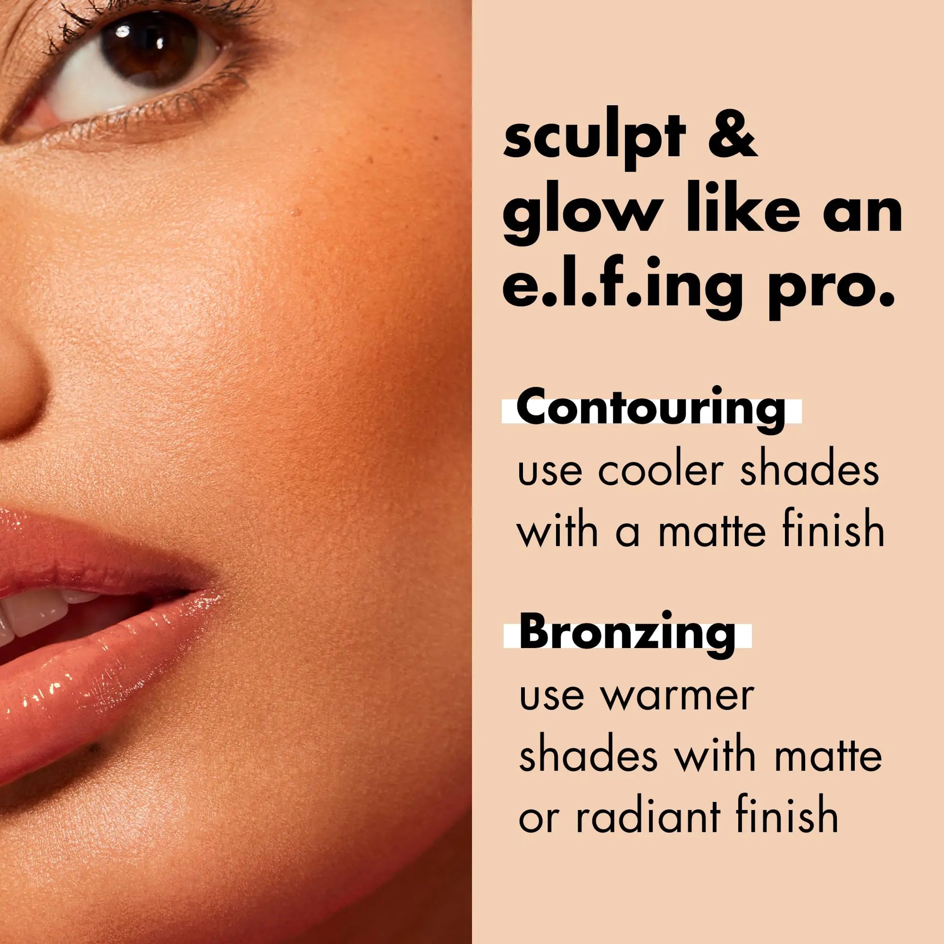 e.l.f. Primer-Infused Bronzer, Long-Lasting - moist beauty