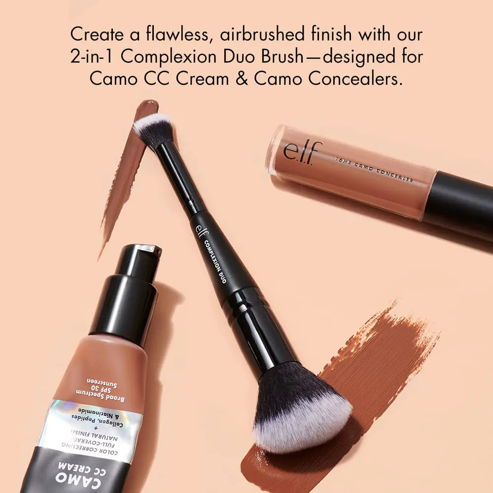 e.l.f. Complexion Duo Brush - moist beauty