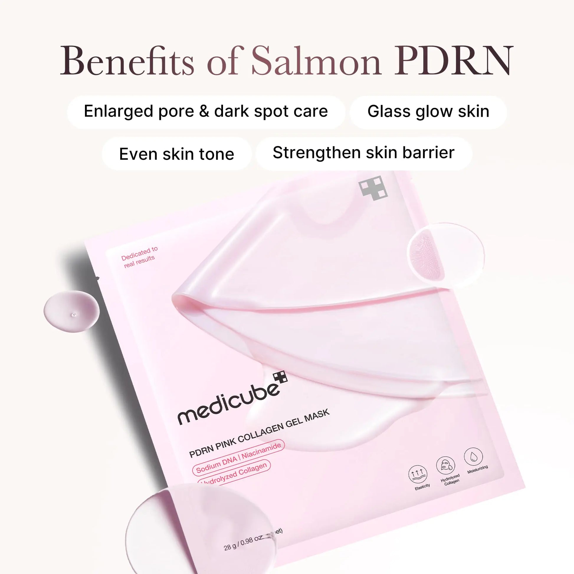 Medicube PDRN Pink Collagen Jelly Gel Mask - moist beauty