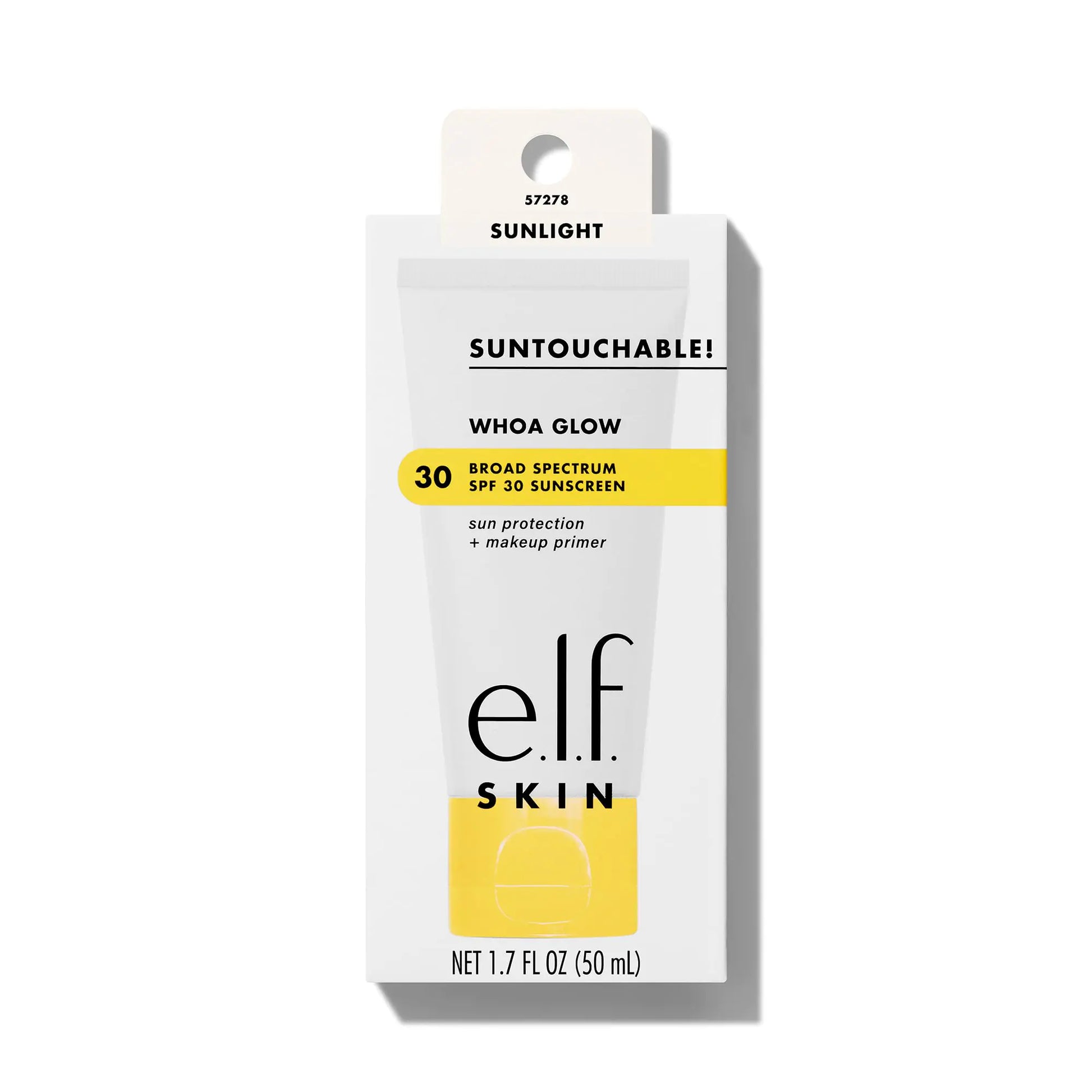 e.l.f. SKIN Suntouchable Whoa Glow SPF 30, Sunscreen & Makeup Primer - moist beauty