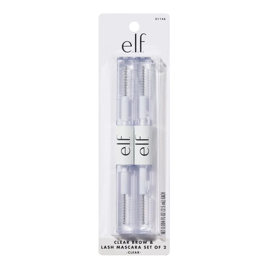 e.l.f. Clear Lash & Brow Mascara 2-Pack - moist beauty