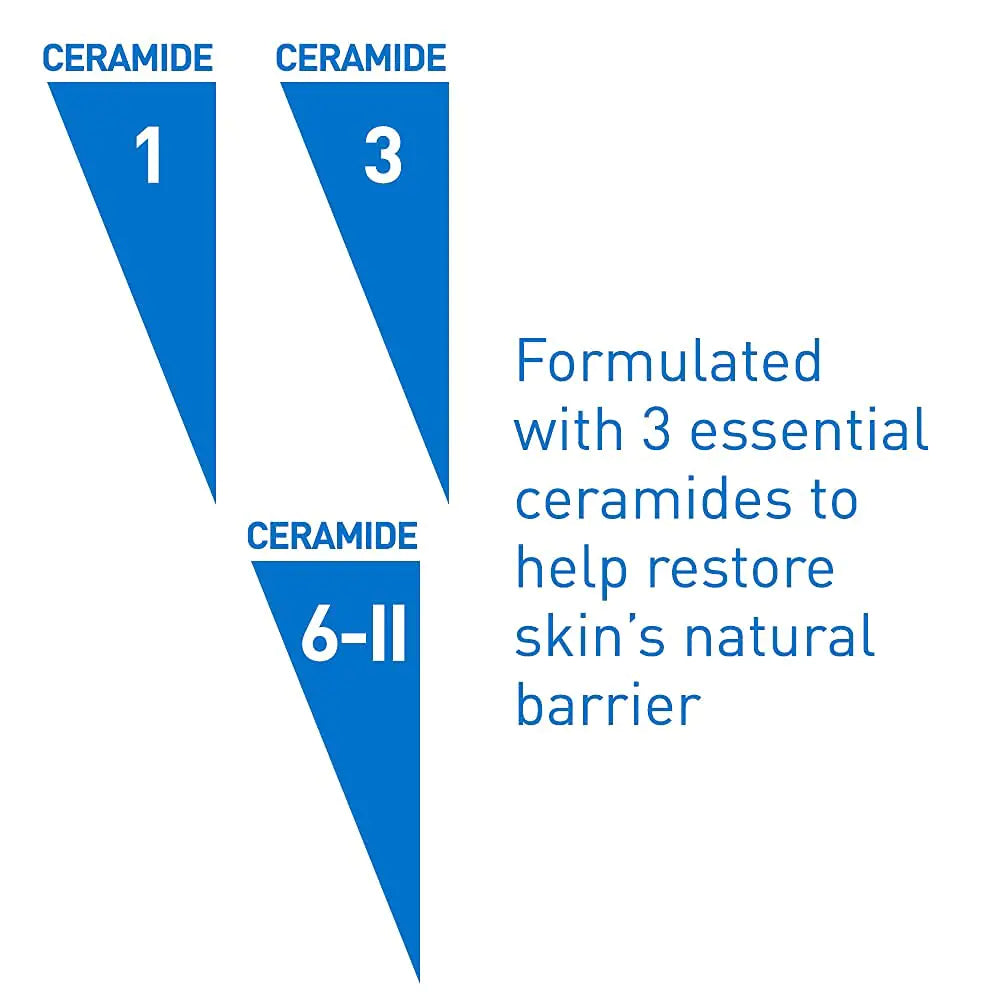 CeraVe SA Cleanser, Salicylic Acid Cleanser with Hyaluronic Acid, Niacinamide & Ceramides - moist beauty