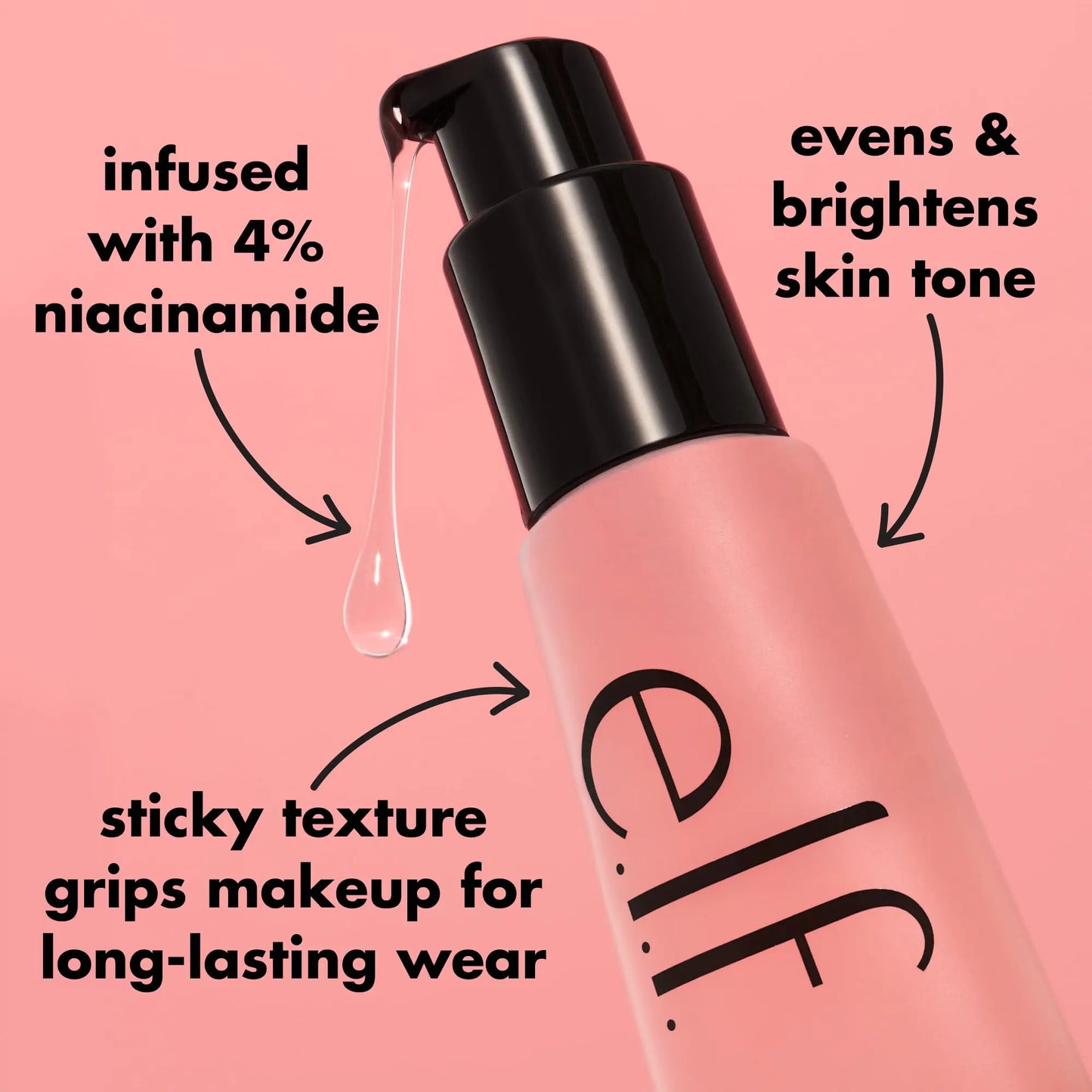 e.l.f. Power Grip Primer + 4% Niacinamide - moist beauty