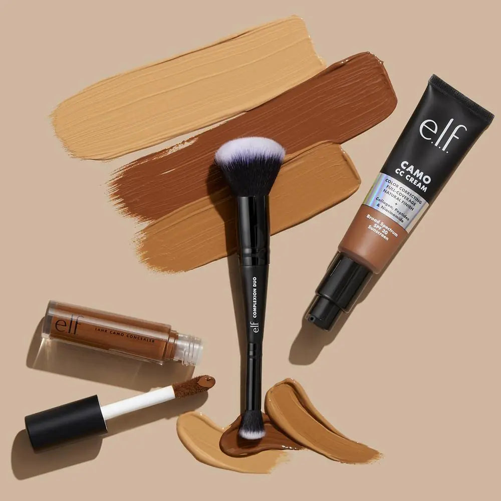 e.l.f. Complexion Duo Brush - moist beauty