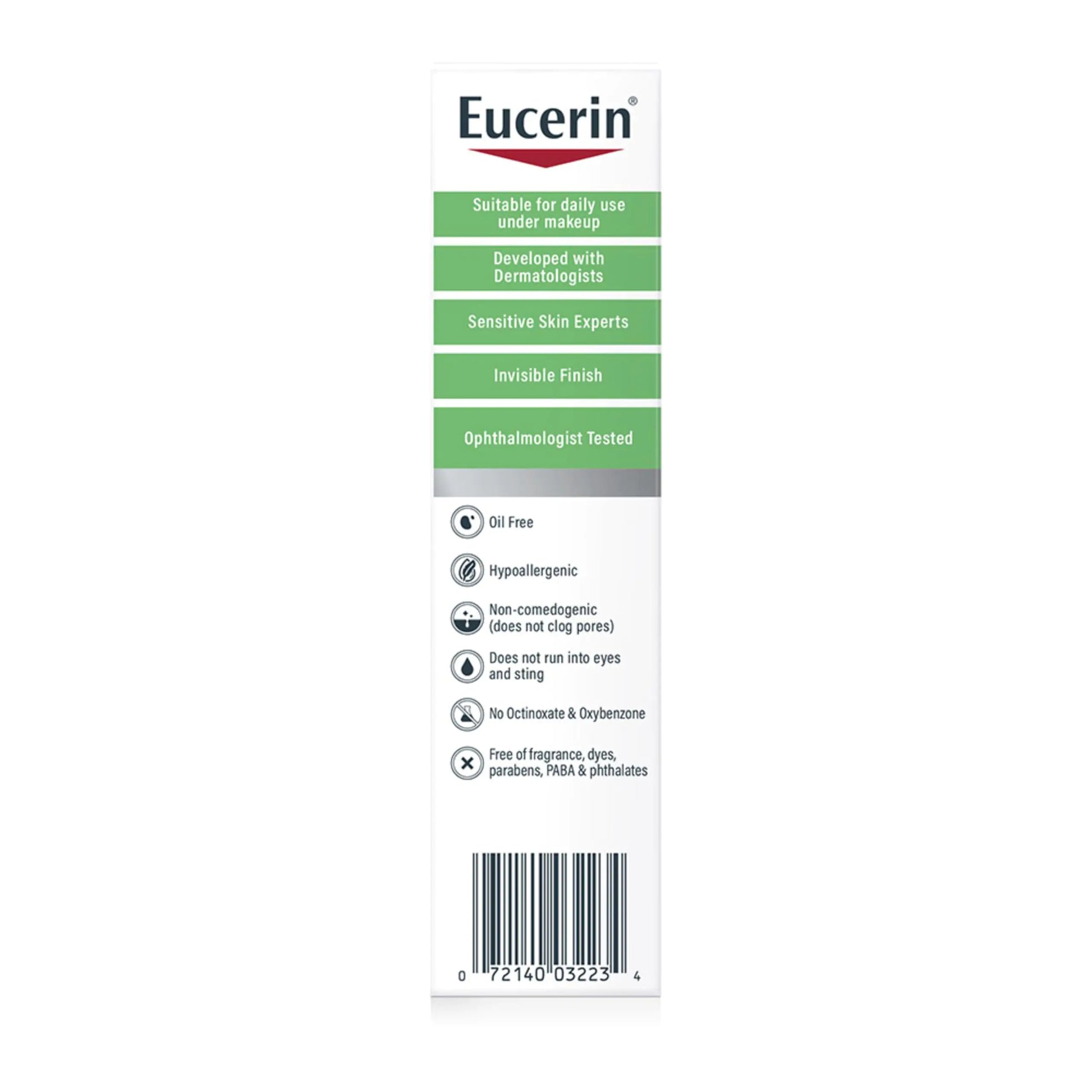 Eucerin Sun Clear Skin (Oil Control) SPF 50 Face Sunscreen Lotion, Hypoallergenic - moist beauty