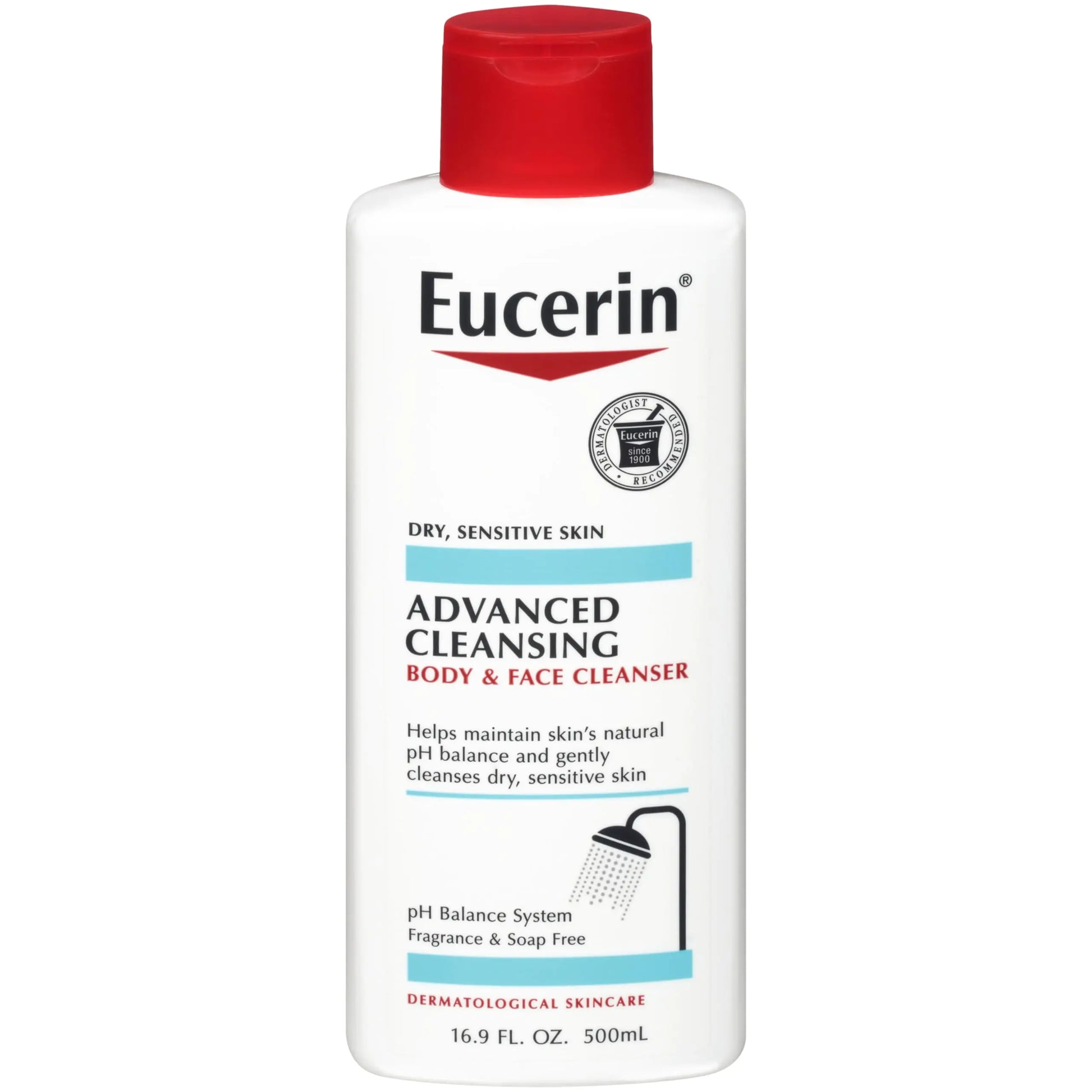 Eucerin Advanced Cleansing Body and Face Cleanser - moist beauty