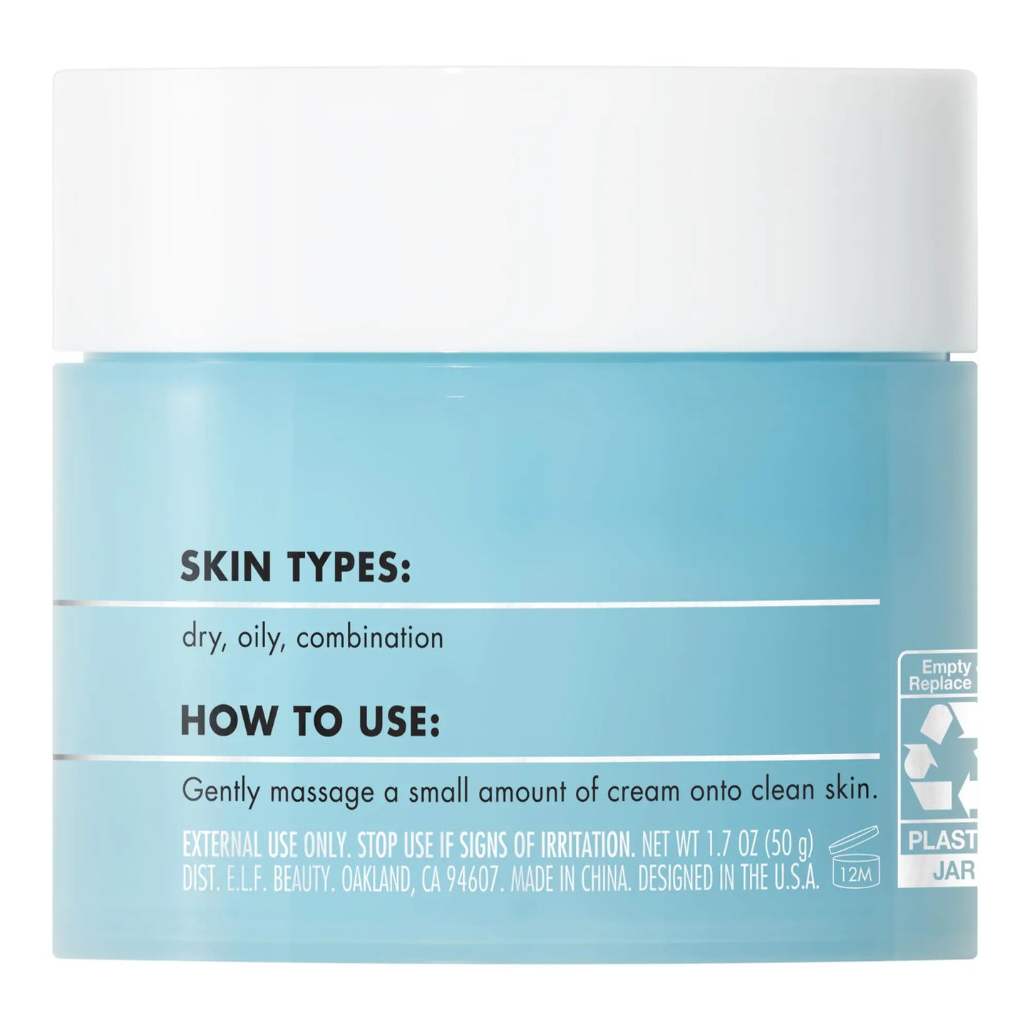 e.l.f. SKIN Holy Hydration! Face Cream - moist beauty