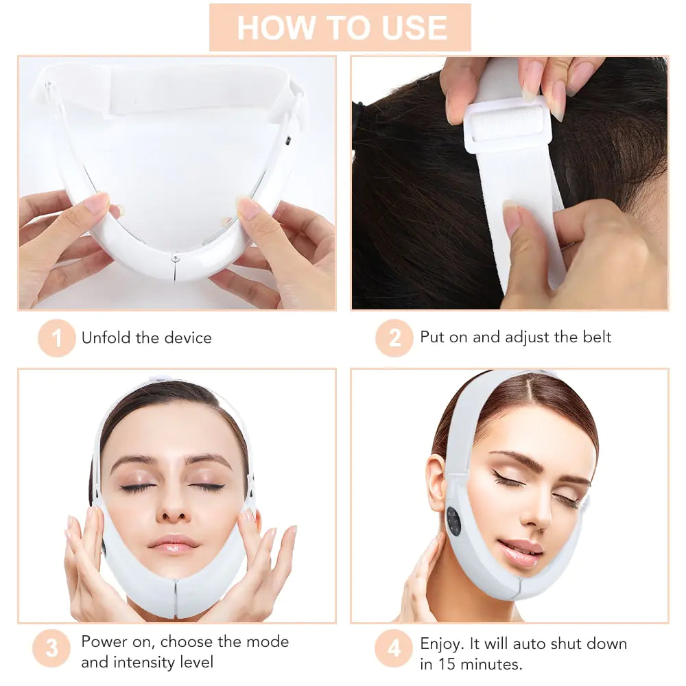 Ems Facial Lifting Device Led Photon Therapy - moist beauty