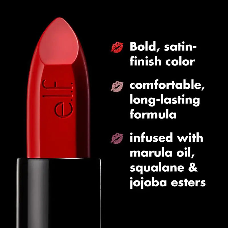 e.l.f. O Face Satin Lipstick - moist beauty