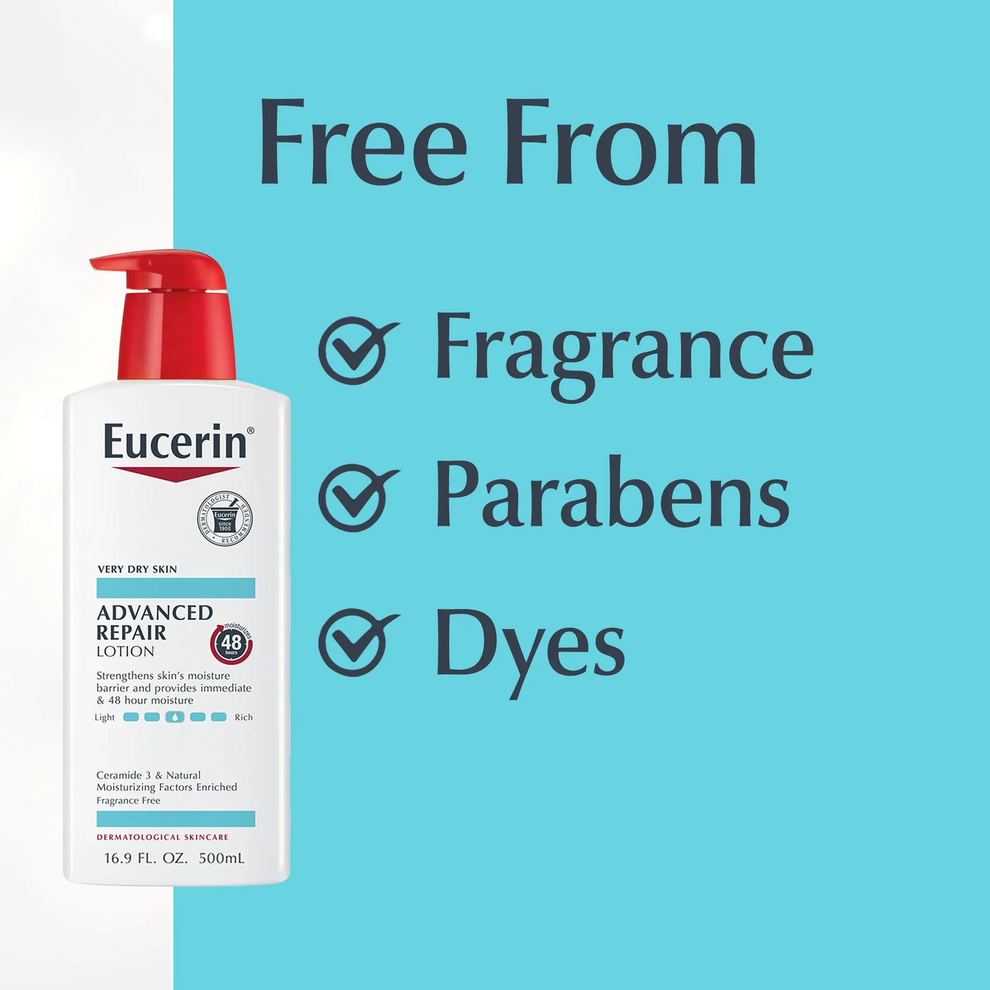 Eucerin Advanced Repair Body Lotion for Very Dry Skin - moist beauty