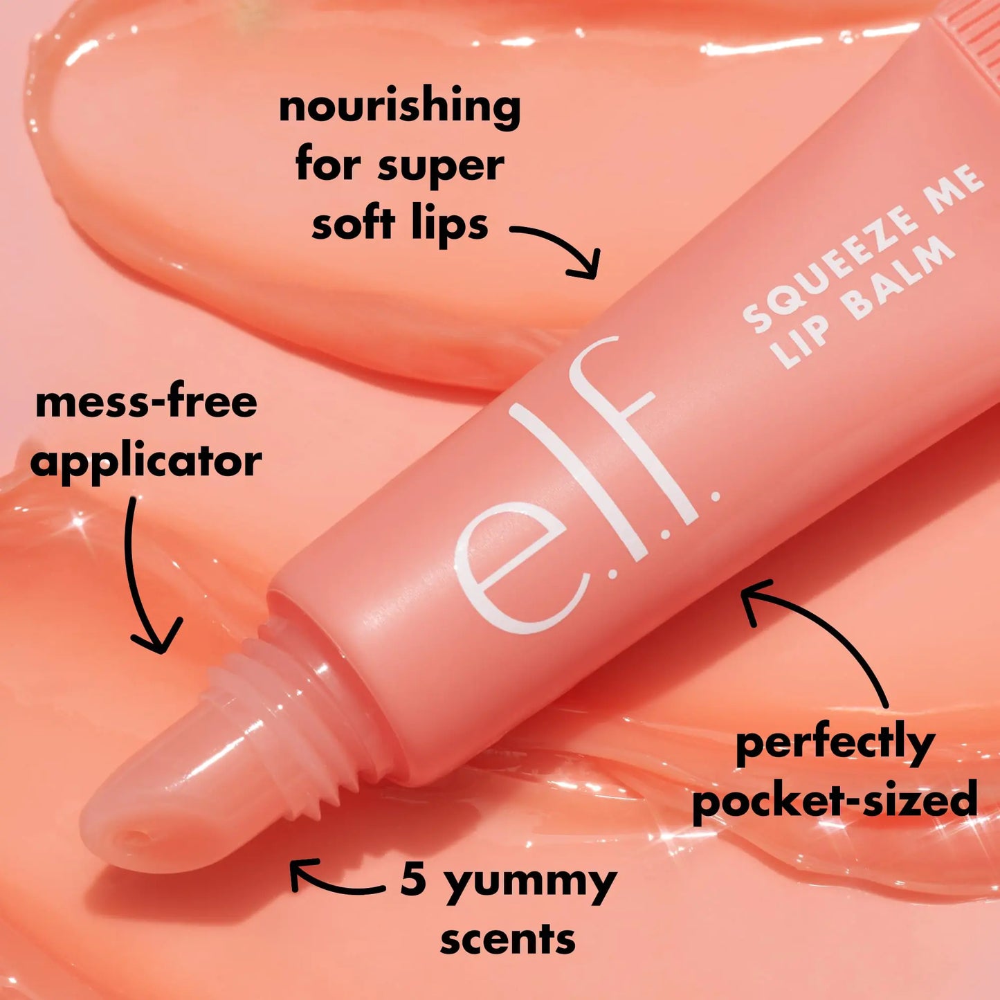 e.l.f. Squeeze Me Lip Balm - moist beauty