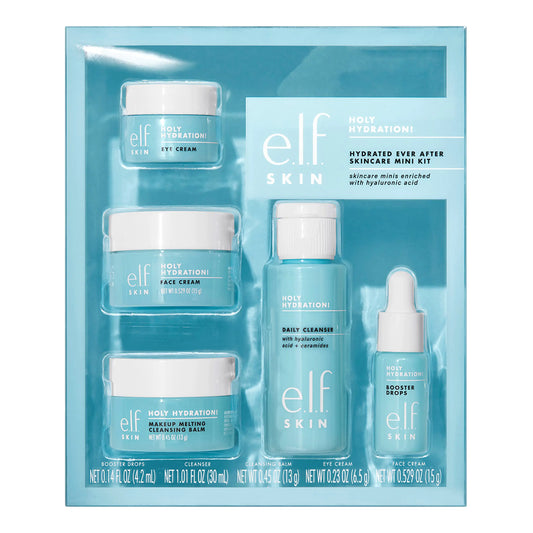 e.l.f. SKIN Hydrated Ever After Skincare Mini Kit - moist beauty