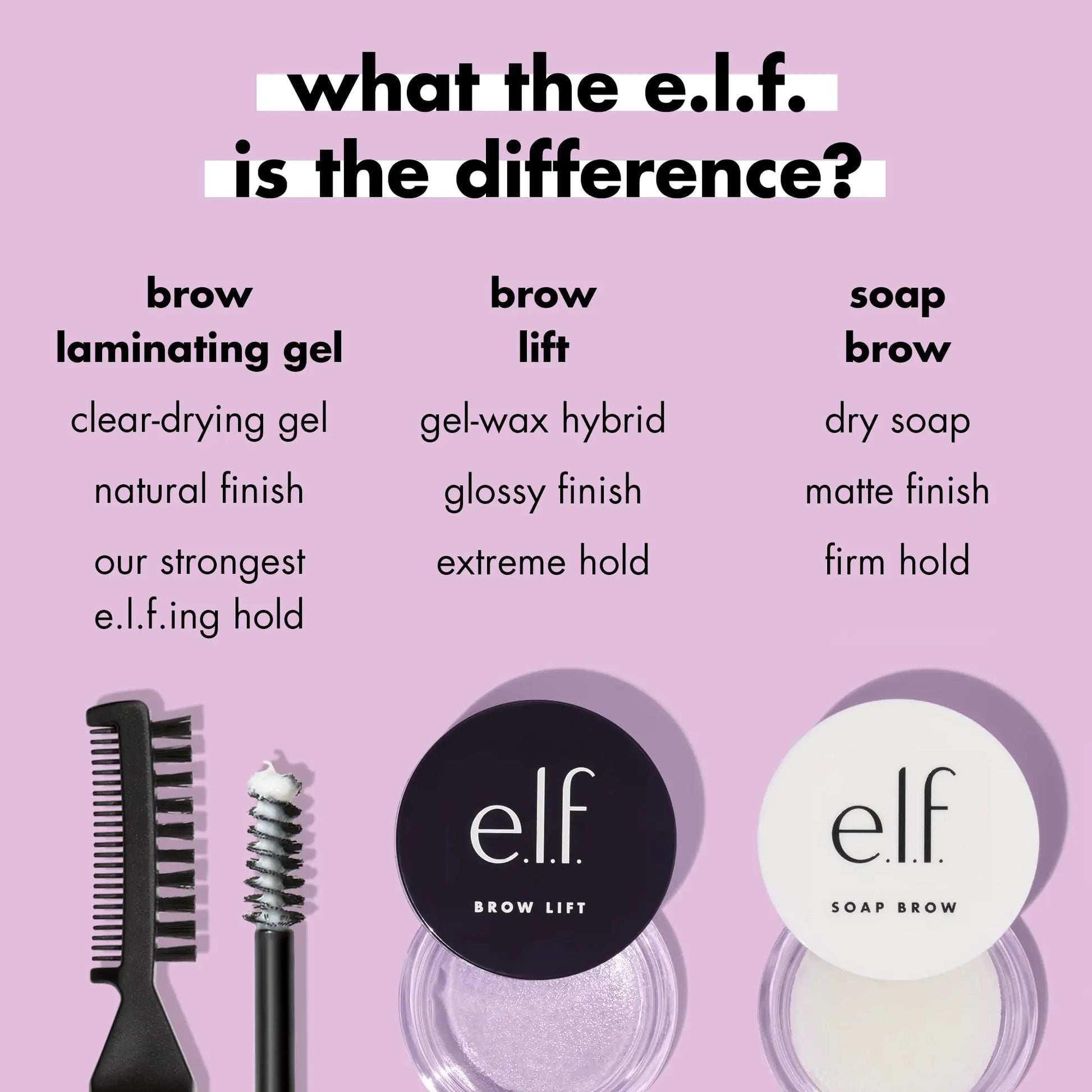 e.l.f. Brow Laminating Gel - moist beauty