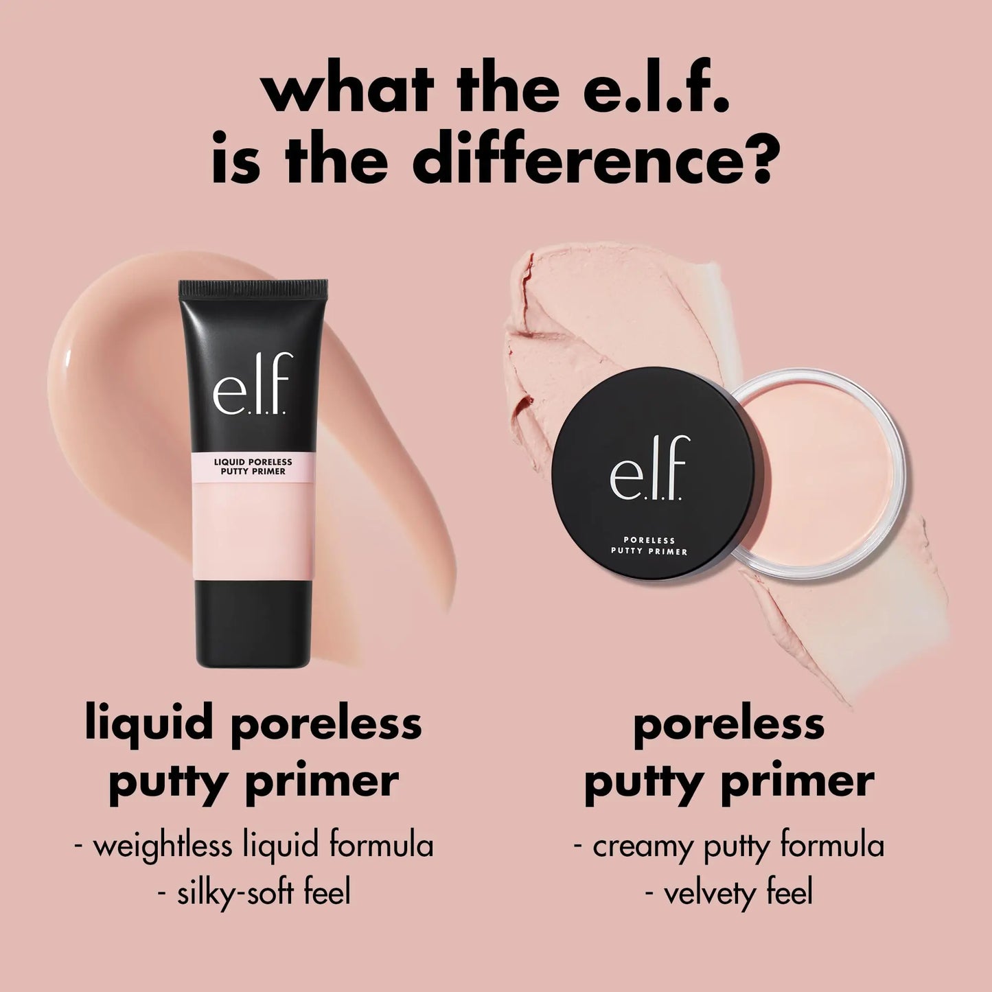 e.l.f. Liquid Poreless Putty Primer - moist beauty