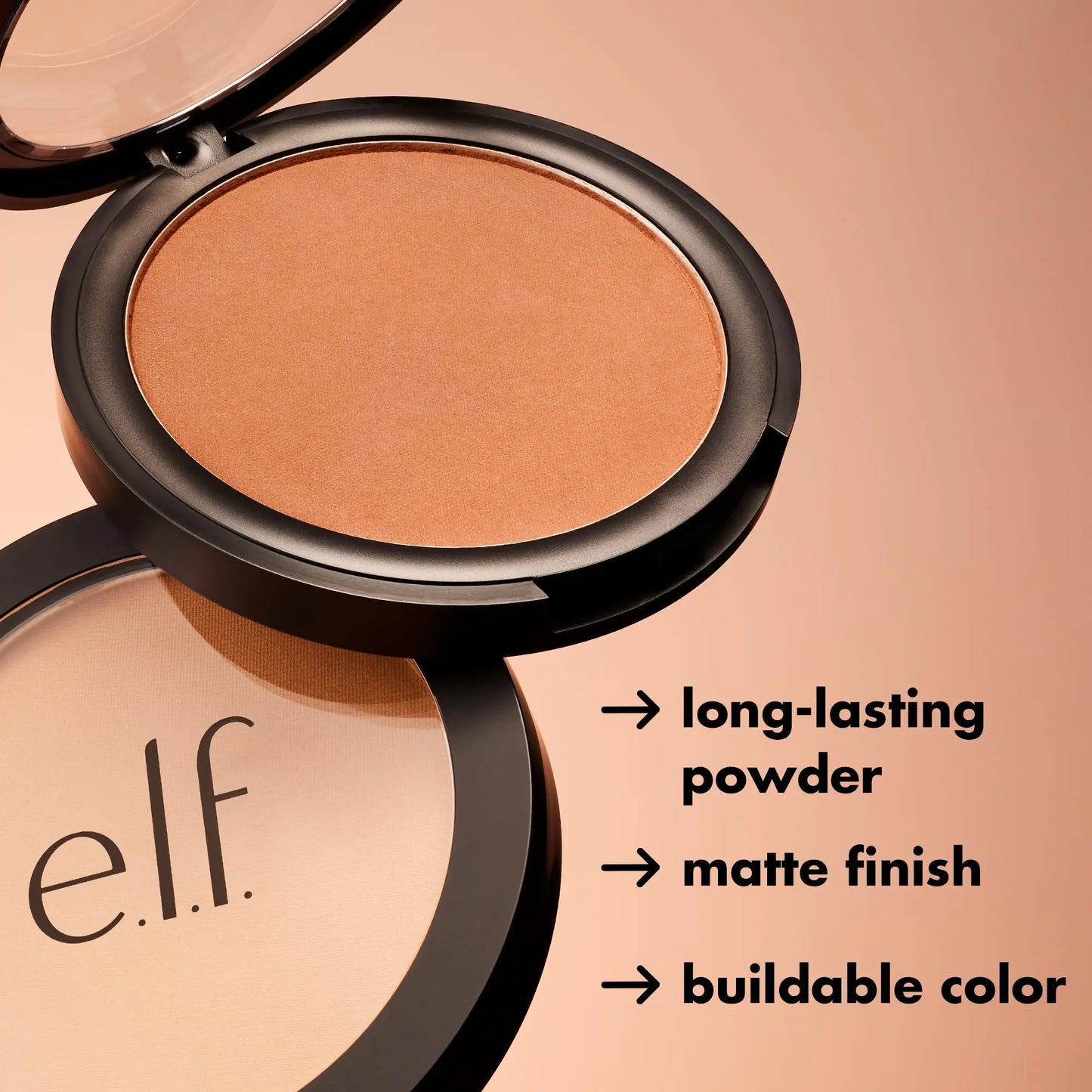 e.l.f. Primer-Infused Bronzer, Long-Lasting - moist beauty