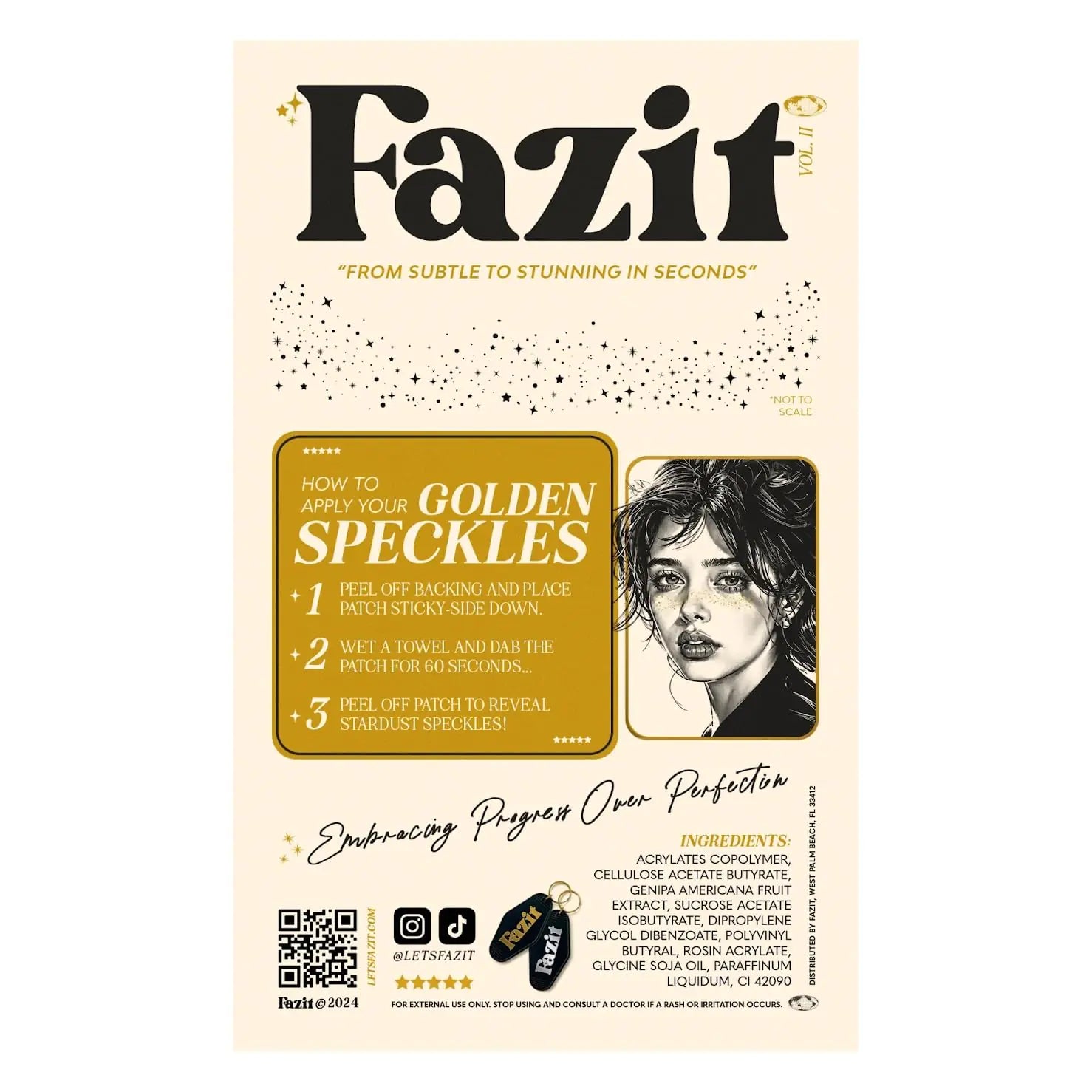 Fazit Makeup Patches - Gold - moist beauty