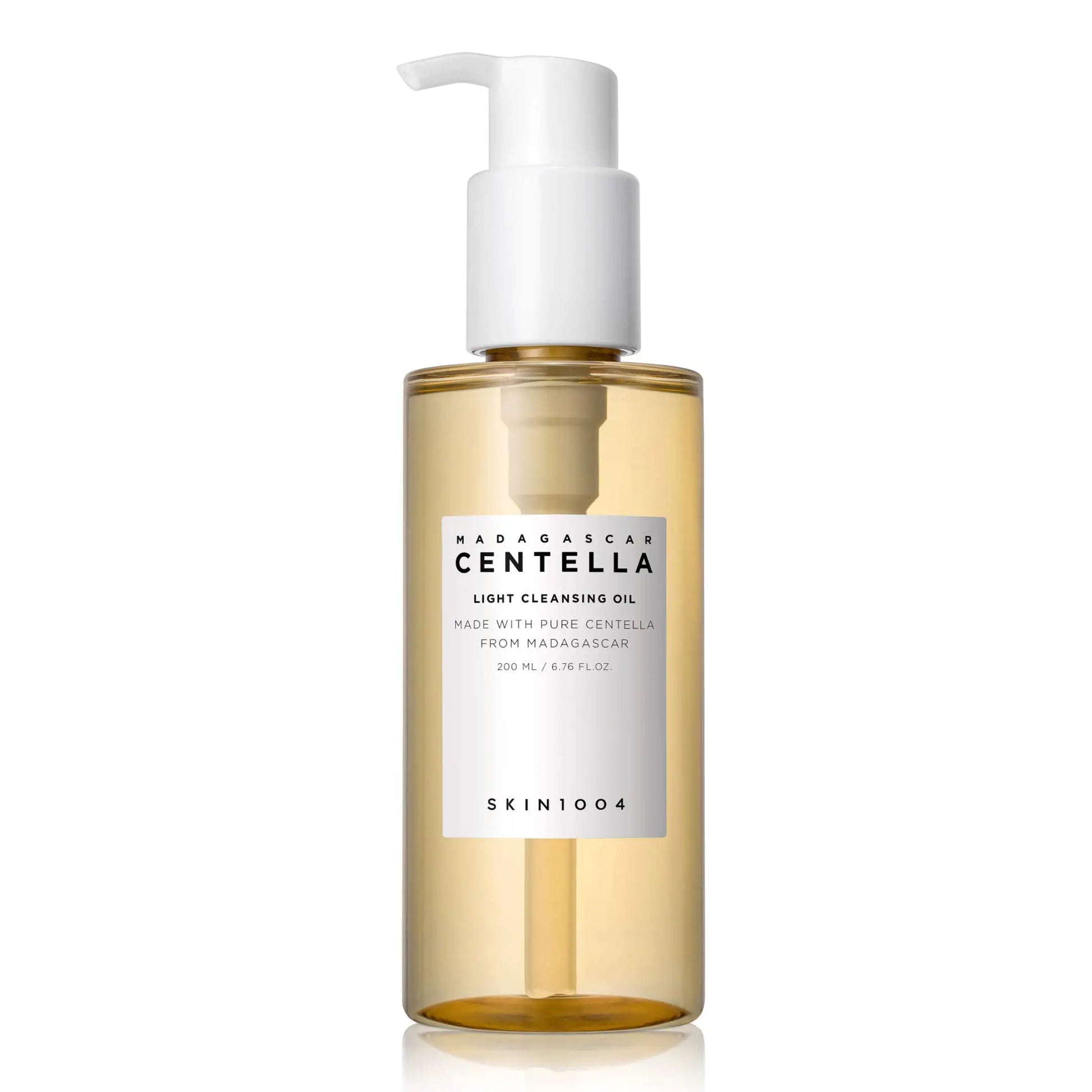 SKIN1004 Madagascar Centella Light Cleansing Oil 6.76 fl.oz, 200ml | Gentle Oil Cleanser for Face, Korean Facial Cleanser, Double Cleansing - moist beauty