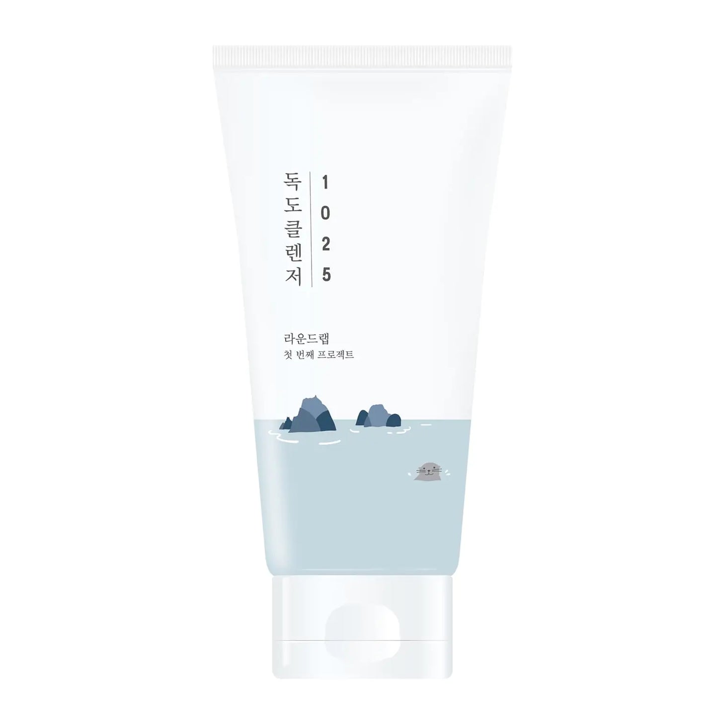 ROUND LAB 1025 Dokdo Cleanser 150ml / Moisturizing, Cleansing, Gentle, Bubbly Foam Cleanser (150ml) 5.07 Fl Oz (Pack of 1) - moist beauty