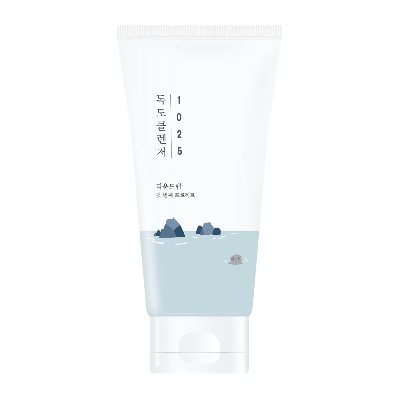 ROUND LAB 1025 Dokdo Cleanser 150ml / Moisturizing, Cleansing, Gentle, Bubbly Foam Cleanser (150ml) 5.07 Fl Oz (Pack of 1) - moist beauty