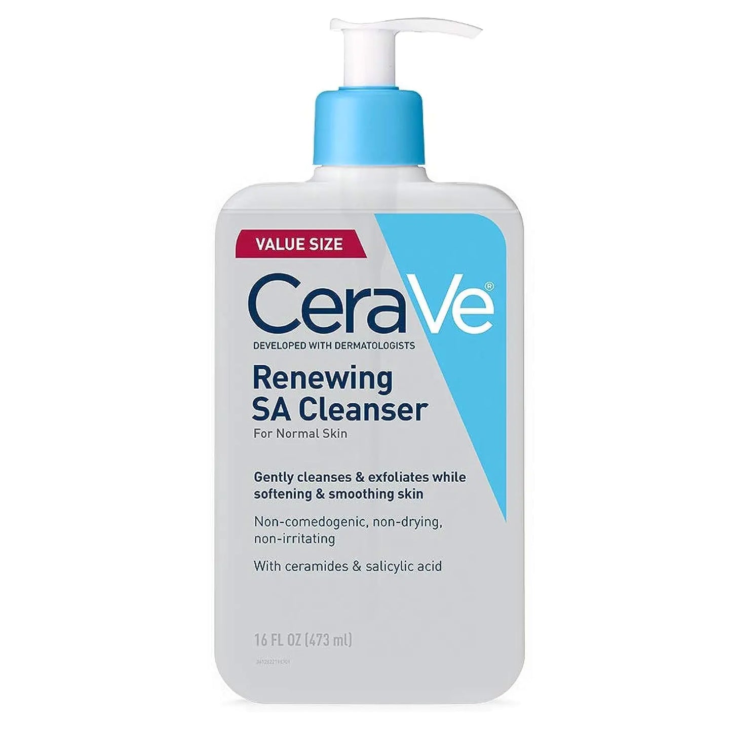 CeraVe SA Cleanser, Salicylic Acid Cleanser with Hyaluronic Acid, Niacinamide & Ceramides - moist beauty