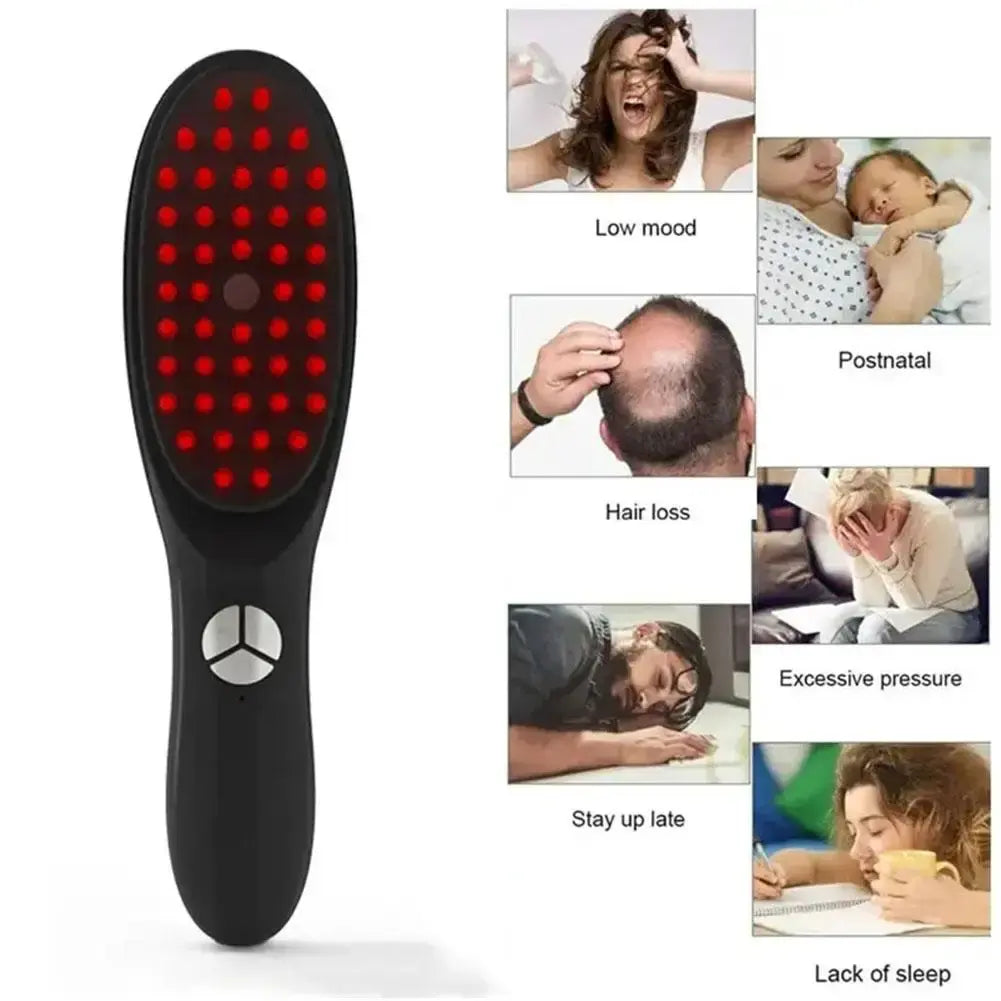 Light Therapy Massage Comb – Your Key to Healthier, Shinier Hair - moist beauty