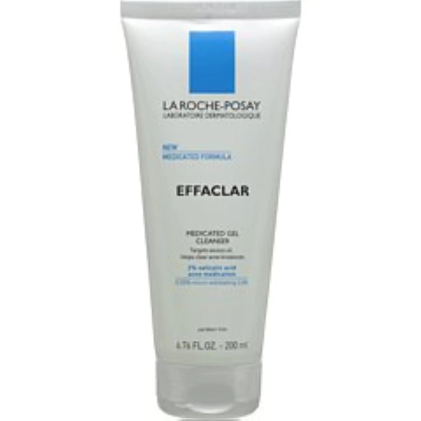 La Roche-Posay Effaclar Medicated Gel Cleanser, 2% Salicylic Acid Cleanser + LHA + Glycerin, Foaming Acne Face Wash - moist beauty