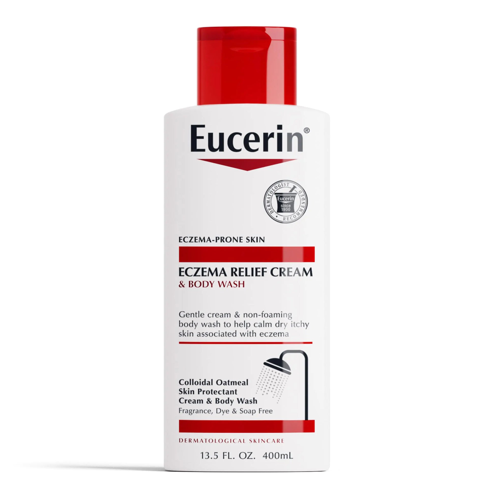 Eucerin Eczema Relief Cream Body Wash - moist beauty