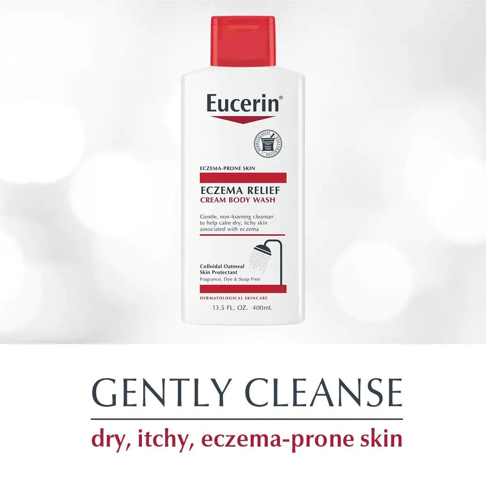 Eucerin Eczema Relief Cream Body Wash - moist beauty