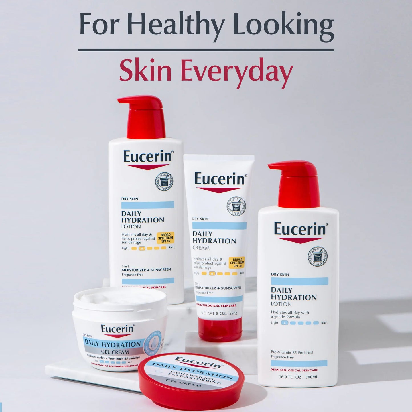 Eucerin Daily Hydration Broad Spectrum SPF 30 Sunscreen Body Cream for Dry Skin - moist beauty