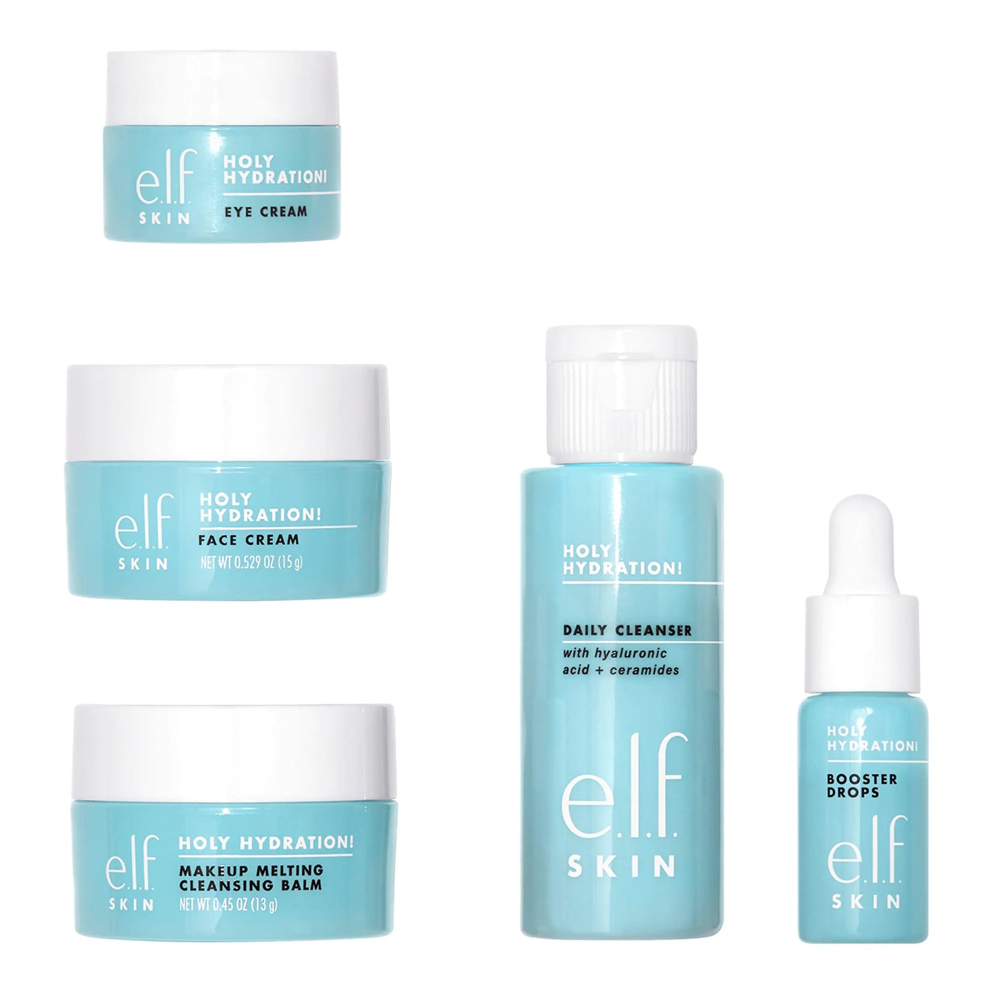 e.l.f. SKIN Hydrated Ever After Skincare Mini Kit - moist beauty